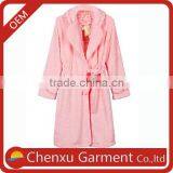 modern girls dresses ladies winter dress designs colored bathrobe 100% cotton