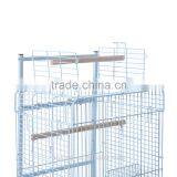 Pawhut 58" White Garden Decor Metal Bird Cage thumbnail-4