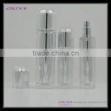 Silver Square Acrylic Cosmetic Bottles Container thumbnail-3