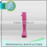 High Quality Customised Designs 100% Natural Rubber Wedge Heel Rain Boots thumbnail-1