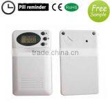 2 Comparments Mini Pill Box With Alarm Timer thumbnail-1