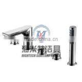 NEW Widespread Chrome Brass Bathtub Faucet
