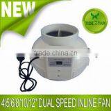 High Output Hydroponic Inline Centrifugal Exhaust Fan thumbnail-1
