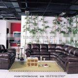 Genuine Leather Sofa. Beautiful L Shape Sofa. Comfortable and Beautiful L Shape Sofa. Genuine or Systhetic Corner Sofa B48147 thumbnail-1