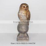 2015 Polyresin Owl Indoor Sculpture thumbnail-1