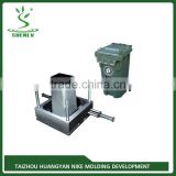 2017 China Latest top consumable and low price plastic standard dustbin injection mould