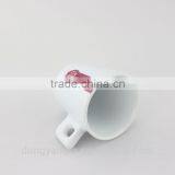 Custom Logo Wholesale Ceramic Coffee Cup and Saucer Set thumbnail-5