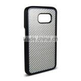 Silver Twil Carbon Fiber Case ,shiny Carbon Fiber Phone Case for Samsung S7 thumbnail-4