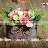 2016 Concrete Flower Plant Planter Colorful Decorative Cement Flower Pot thumbnail-5