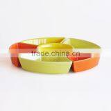 Set of 6pcs Stoneware Dishes With Tray thumbnail-2