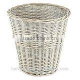 VINTAGE OFFICE WICKER WASTE BASKET,RUBBISH BIN thumbnail-2
