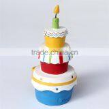 Custom Birthday Gifts Resin Artificial Birthday Cake Model thumbnail-6