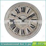 Big Antique Black Factory Wall Clock thumbnail-6