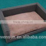 New Design Comfortable PE Wicker Ped Bed thumbnail-1