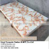 Interior Wall Panels Golden Marble, Marble Designed Floating Click PVC Vinyl Flooring Panel thumbnail-5
