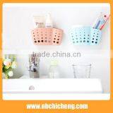 Bathroom Basket Storage Plastic Shelf Wall Holder thumbnail-3
