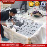 Six Natural Surface Finished Padang Dark Grey G654 Granite Cubestone thumbnail-3
