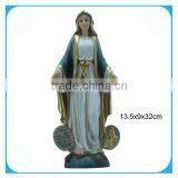 Polyresin Religious Madonna Sculpture thumbnail-1