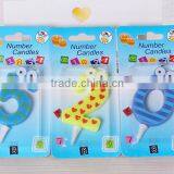 Frog Cartoon Memorial Arabic Numerals Happy Birthday Candle thumbnail-3