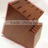 16 Slots Wooden Knife Block, Knife Holder,kinfe Stander thumbnail-2