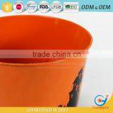 Garden Iron and Zinc Powder Coated a Flower Bucket Bucket With Flowers thumbnail-5