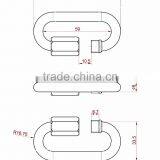 25kN Stainless Steel 304 Quick Link Hook Certified With CE thumbnail-6