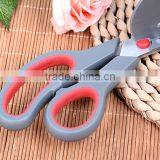 2016 Multifunctional Stainless Steel Pizza Scissors With Rubber Soft Tpr Handle /rubber Scissors thumbnail-6