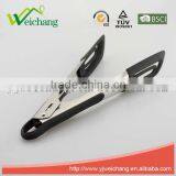 WCK007 Premium Comfort Stainless Steel Locking Kitchen Tongs Food Tong With Silicone Heads, Good Grip and thumbnail-1