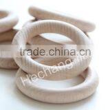 Wooden Rings, Natural Wooden Rings, Beech Wood Rings, Rings for Crafting thumbnail-2
