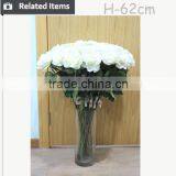Newest Design Bouquet Wedding Real Touch Silk Artificial Flower Rose thumbnail-5