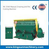 ML-2500 Manual Platen Creasing and Die Cutting Machine Price
