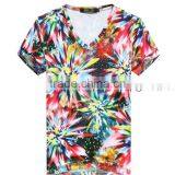 Cheap High Quality Clothes t Shirt Dye Sublimation T-shirt Printing thumbnail-1