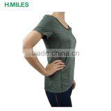 2017 Cheap Sexy Color Combination Blank Sports Tee Shirt Designs for Gym thumbnail-2