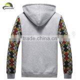 Mens Plain 100% Polyester Sublimation Printed Hoodie thumbnail-4