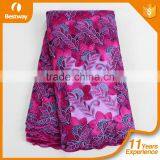 Popular Straw Pattern French Lace Fabric African Wedding Dress French Lace FL0249 thumbnail-6