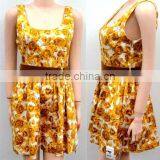 LADIES' PRINT DRESS LADIES FASHION DRESSES 2012 HOT SELLING FASHION LADIES CASUAL DRESS thumbnail-1