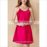 OEM Service Women Sleepwear Round Neck Slip Sexy Nighty thumbnail-4