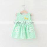 Children's Clothing Sleeveless Summer Skirt Sling Dresses Red Heart Printed Kids Model Dress thumbnail-3