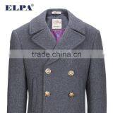 ELPA 2015 Style Double Breasted Wool Material Overcoat Short Style Warm Boy Gray Kids Winter Dress Wool Coat thumbnail-4