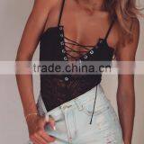 Runwaylover 5124 Ladies Sexy Strap Tie See-through Sexy Bodysuit thumbnail-1