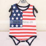 OEM Baby Boy's Clothes 100% Cotton Short Sleeve Rompers thumbnail-5