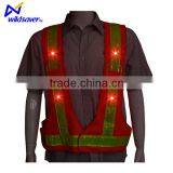 Flashing Material Led Kids Reflective Safety Vest hi Vis Quality thumbnail-5