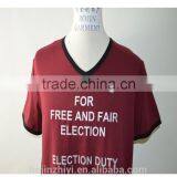 HOT!!!100%cotton Advertising Campaign T-shirt Can Add Your Logo thumbnail-3