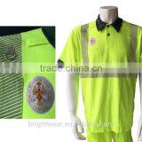 Relfective Chest Emblem Reflective Logo be Heated on Polo Shirt for Spain Market thumbnail-5