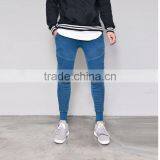 Mens Stone Wash Slim Navy Jogger-Sweatpants thumbnail-1