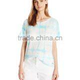 Women's Fashion Good Looking Short Sleeve Wholesale Tie Dye T-Shirt thumbnail-1