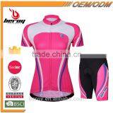 BEROY Pro Team Pink Short Cycling Jerseys, Custom Bike Jerseys No Minimum thumbnail-1