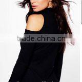 Sexy Girl V Shape Knitting Patterns Designs Sweater thumbnail-3