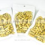 50Pcs/bag 25mm Custom Natural Wood Toggle Horn Buttons For Coat thumbnail-6