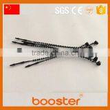 3'' Black Plastic Pearl Tie